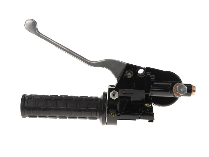 Grip set brake lever brake pump black Puch Monza / universal